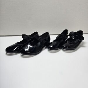 Freestyle A Danskin Company Soy Danca 9 10 Black Tapdance Tap Dance Shoes Bundle